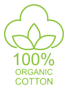 100% organic cotton
