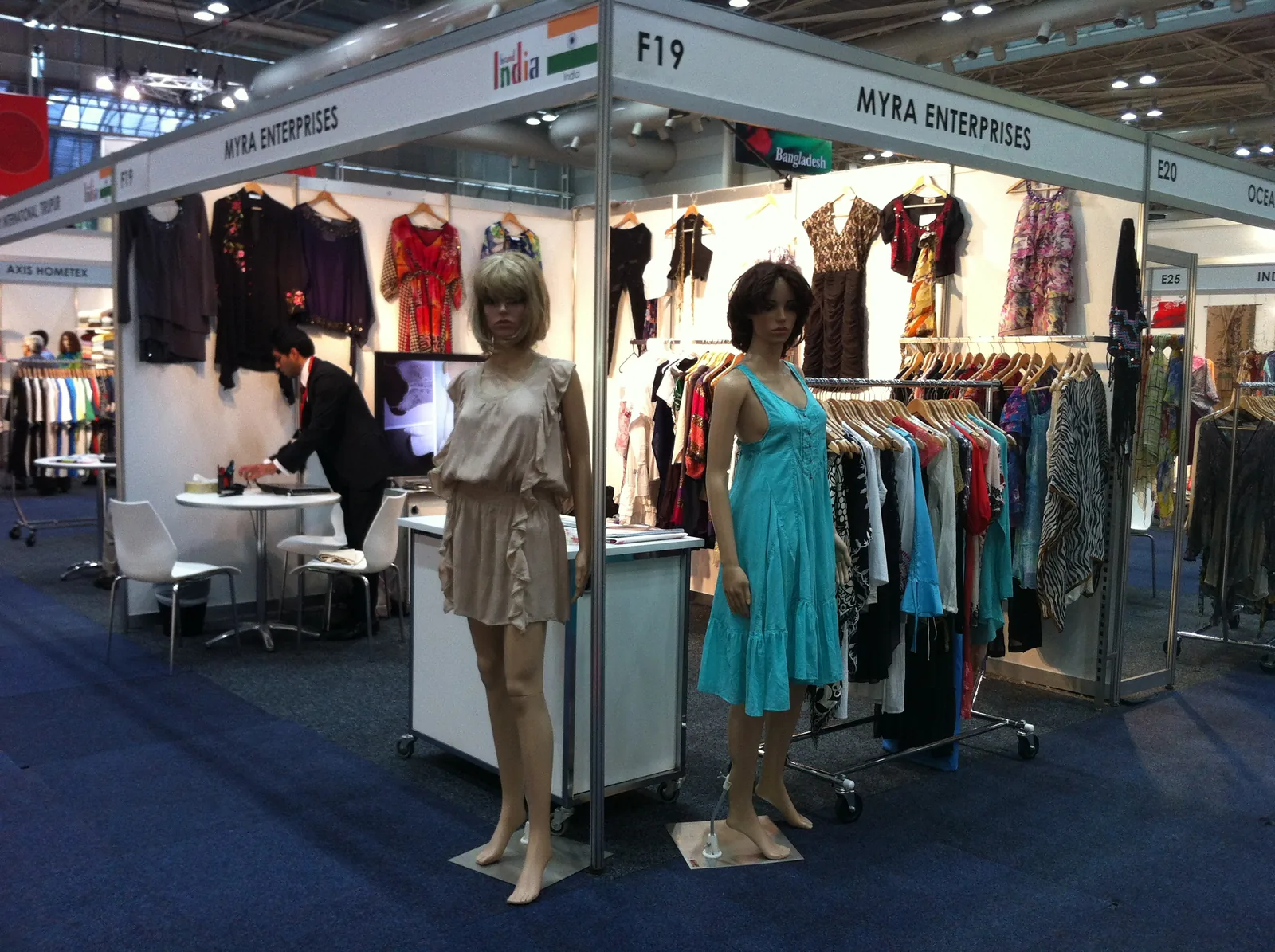 Myra Enterprises stand F19 at the Sydney Exhibition Centre, December 2011
