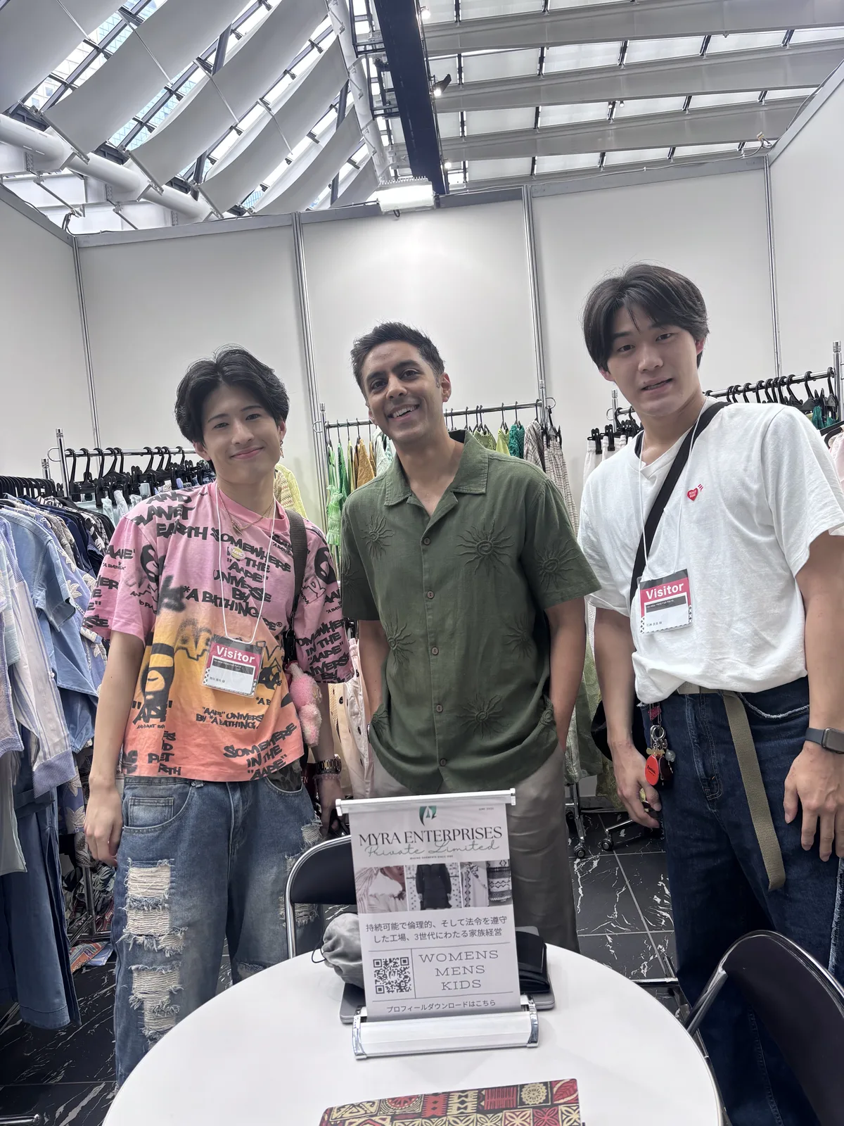 Myra Enterprises team with Japanese buyers, Tokyo 2026